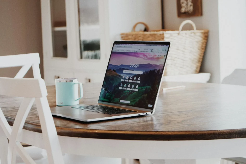 Business Website Laptop