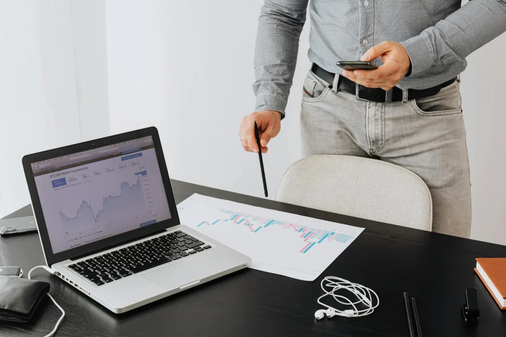 Business Website Laptop Business