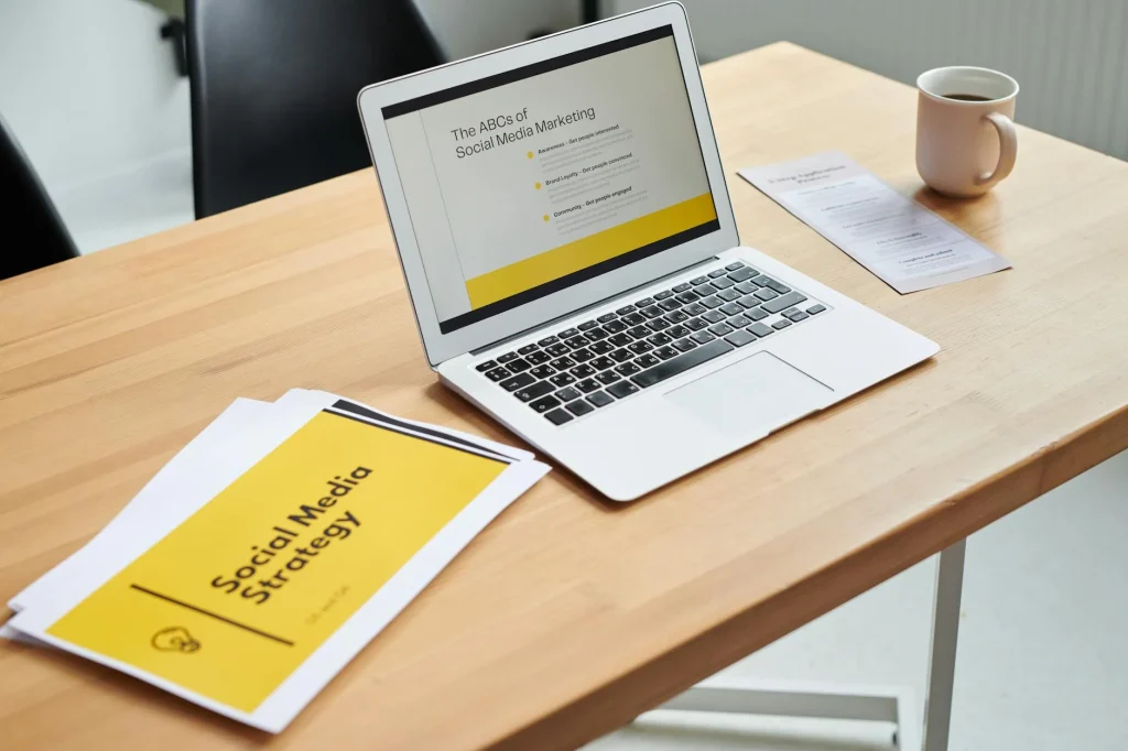 Business Website Laptop Digital Marketing