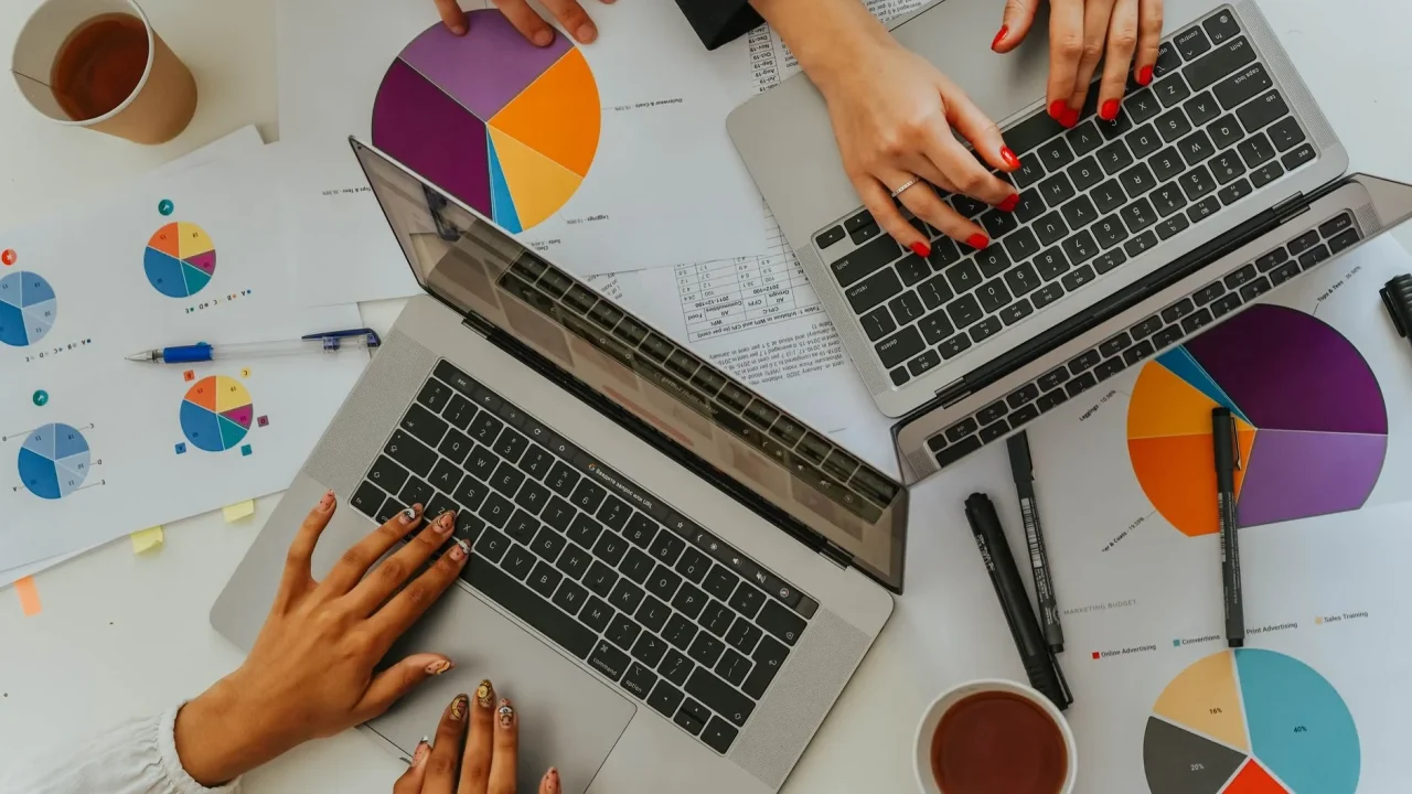 Digital Business Laptop Globe